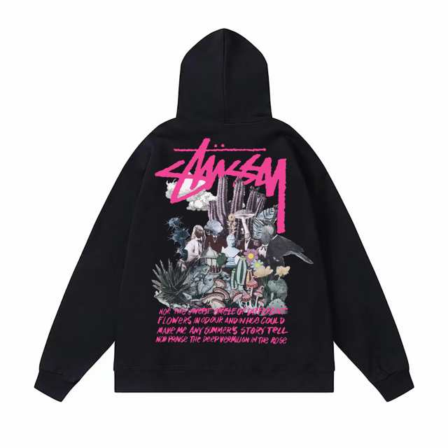 STUSSY ステューシー ジップアップ スウエット パーカー プルオーバー ロゴ プリント 長袖 トップス 秋服 トレーナーの通販はau PAY  マーケット - 原動力 | au PAY マーケット－通販サイト